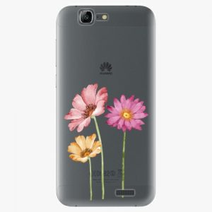 Plastový kryt iSaprio - Three Flowers - Huawei Ascend G7