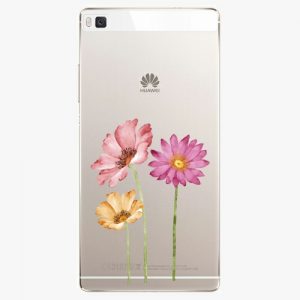 Plastový kryt iSaprio - Three Flowers - Huawei Ascend P8