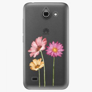 Plastový kryt iSaprio - Three Flowers - Huawei Ascend Y550