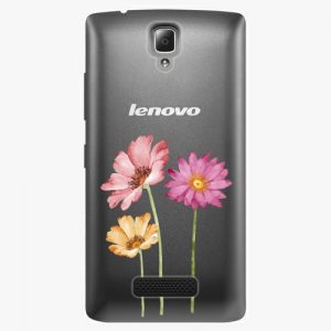 Plastový kryt iSaprio - Three Flowers - Lenovo A2010