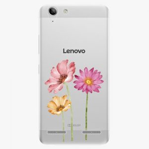 Plastový kryt iSaprio - Three Flowers - Lenovo Vibe K5