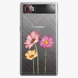 Plastový kryt iSaprio - Three Flowers - Lenovo Z2 Pro