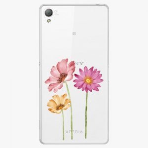 Plastový kryt iSaprio - Three Flowers - Sony Xperia Z3