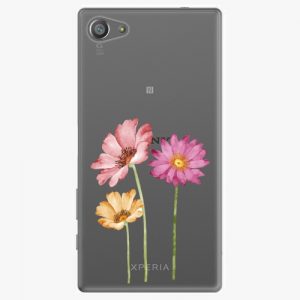 Plastový kryt iSaprio - Three Flowers - Sony Xperia Z5 Compact
