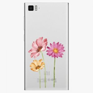 Plastový kryt iSaprio - Three Flowers - Xiaomi Mi3
