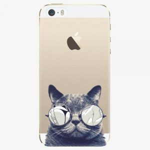 Plastový kryt iSaprio - Crazy Cat 01 - iPhone 5/5S/SE