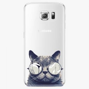 Plastový kryt iSaprio - Crazy Cat 01 - Samsung Galaxy S6