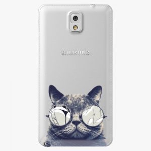 Plastový kryt iSaprio - Crazy Cat 01 - Samsung Galaxy Note 3