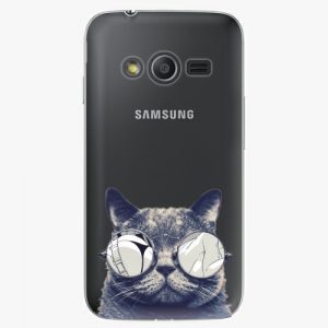 Plastový kryt iSaprio - Crazy Cat 01 - Samsung Galaxy Trend 2 Lite