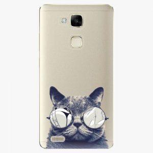 Plastový kryt iSaprio - Crazy Cat 01 - Huawei Mate7