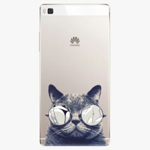 Plastový kryt iSaprio - Crazy Cat 01 - Huawei Ascend P8