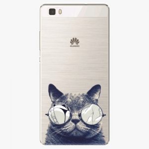 Plastový kryt iSaprio - Crazy Cat 01 - Huawei Ascend P8 Lite