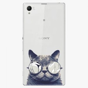 Plastový kryt iSaprio - Crazy Cat 01 - Sony Xperia Z1 Compact