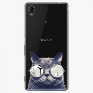 Plastový kryt iSaprio - Crazy Cat 01 - Sony Xperia M4