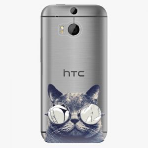 Plastový kryt iSaprio - Crazy Cat 01 - HTC One M8