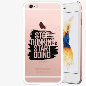 Plastový kryt iSaprio - Start Doing - black - iPhone 6 Plus/6S Plus - Rose Gold