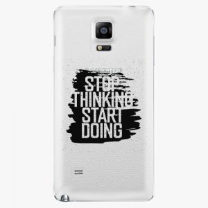 Plastový kryt iSaprio - Start Doing - black - Samsung Galaxy Note 4