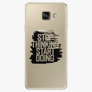 Plastový kryt iSaprio - Start Doing - black - Samsung Galaxy A3 2016