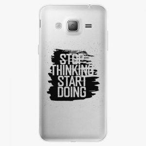 Plastový kryt iSaprio - Start Doing - black - Samsung Galaxy J3 2016