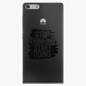 Plastový kryt iSaprio - Start Doing - black - Huawei Ascend P7 Mini