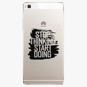 Plastový kryt iSaprio - Start Doing - black - Huawei Ascend P8
