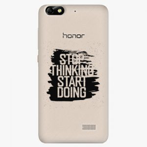 Plastový kryt iSaprio - Start Doing - black - Huawei Honor 4C