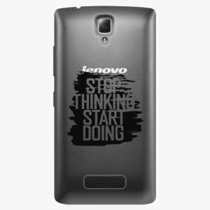 Plastový kryt iSaprio - Start Doing - black - Lenovo A2010