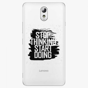 Plastový kryt iSaprio - Start Doing - black - Lenovo P1m