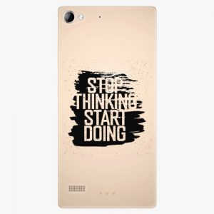 Plastový kryt iSaprio - Start Doing - black - Lenovo Vibe X2