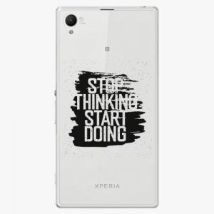 Plastový kryt iSaprio - Start Doing - black - Sony Xperia Z1 Compact
