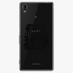 Plastový kryt iSaprio - Start Doing - black - Sony Xperia M4