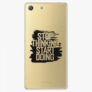 Plastový kryt iSaprio - Start Doing - black - Sony Xperia M5