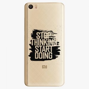 Plastový kryt iSaprio - Start Doing - black - Xiaomi Mi5