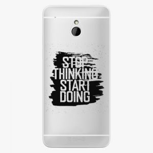 Plastový kryt iSaprio - Start Doing - black - HTC One Mini