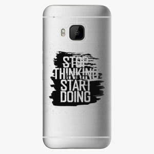 Plastový kryt iSaprio - Start Doing - black - HTC One M9