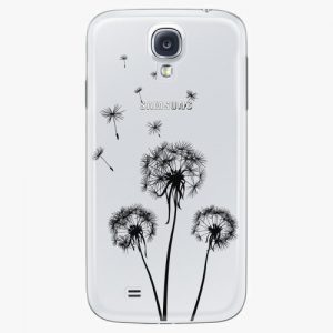 Plastový kryt iSaprio - Three Dandelions - black - Samsung Galaxy S4