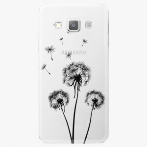 Plastový kryt iSaprio - Three Dandelions - black - Samsung Galaxy A3
