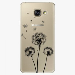 Plastový kryt iSaprio - Three Dandelions - black - Samsung Galaxy A3 2016