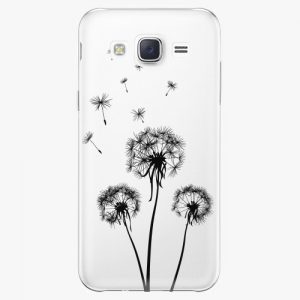 Plastový kryt iSaprio - Three Dandelions - black - Samsung Galaxy J5