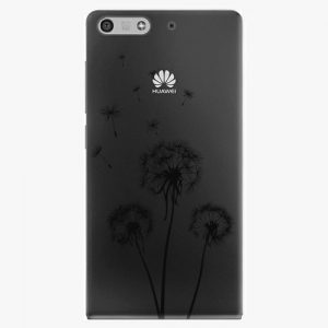 Plastový kryt iSaprio - Three Dandelions - black - Huawei Ascend P7 Mini