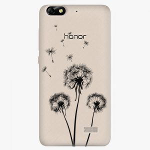 Plastový kryt iSaprio - Three Dandelions - black - Huawei Honor 4C