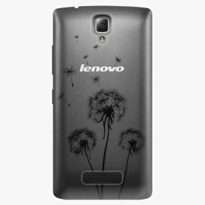 Plastový kryt iSaprio - Three Dandelions - black - Lenovo A2010