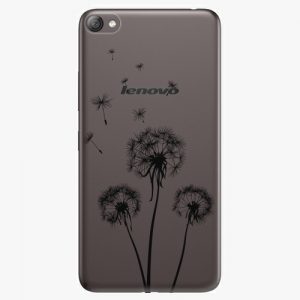 Plastový kryt iSaprio - Three Dandelions - black - Lenovo S60