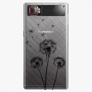 Plastový kryt iSaprio - Three Dandelions - black - Lenovo Z2 Pro