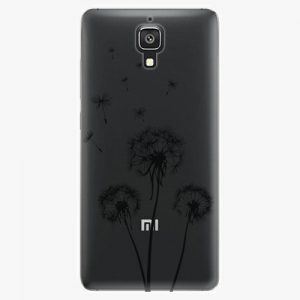 Plastový kryt iSaprio - Three Dandelions - black - Xiaomi Mi4