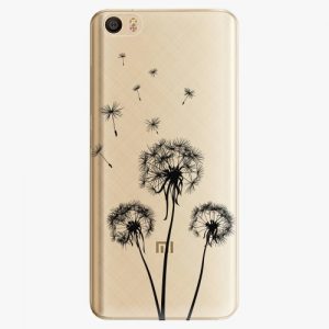 Plastový kryt iSaprio - Three Dandelions - black - Xiaomi Mi5