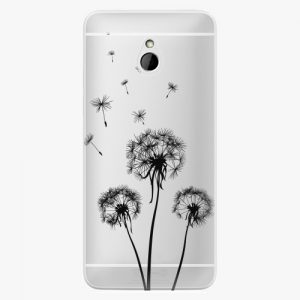 Plastový kryt iSaprio - Three Dandelions - black - HTC One Mini