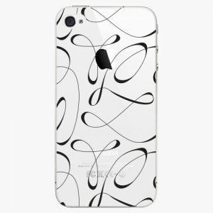 Plastový kryt iSaprio - Fancy - black - iPhone 4/4S