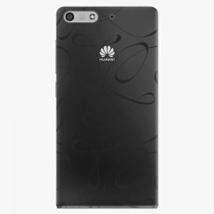 Plastový kryt iSaprio - Fancy - black - Huawei Ascend P7 Mini