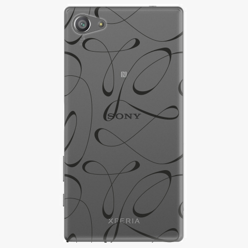 Plastový kryt iSaprio - Fancy - black - Sony Xperia Z5 Compact Plastový kryt iSaprio - Fancy - black - Sony Xperia Z5 Compact